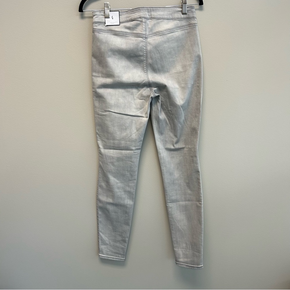 WHBM High-Rise Sailor Button Skinny Jeans Size 4 - Picture 4 of 11